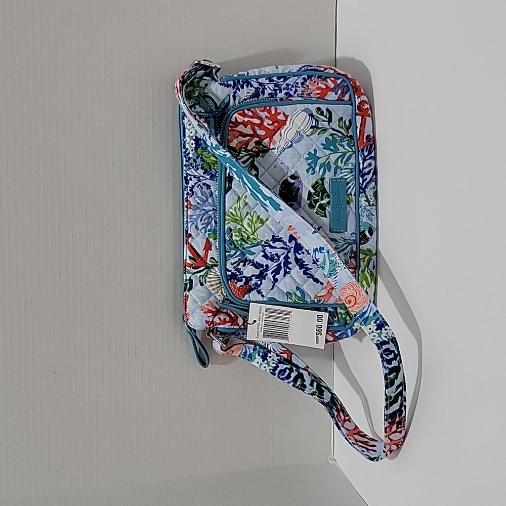 Vera Bradley Rfid Little Hipster Shore Thing Nwt Retired Pattern